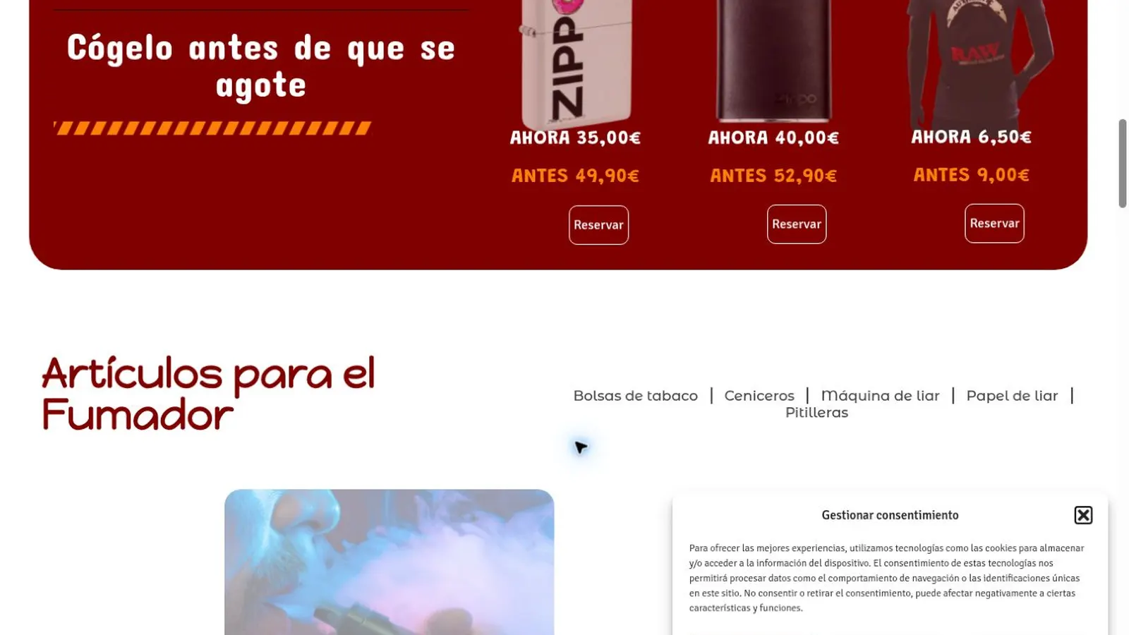 Estanco 10 Zamora — imagen 1 del proyecto realizado por A10web