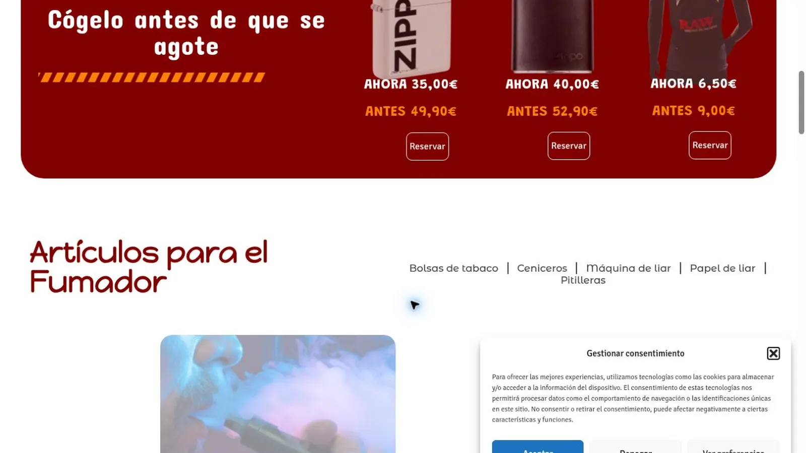 Estanco 10 Zamora — imagen 5 del proyecto realizado por A10web