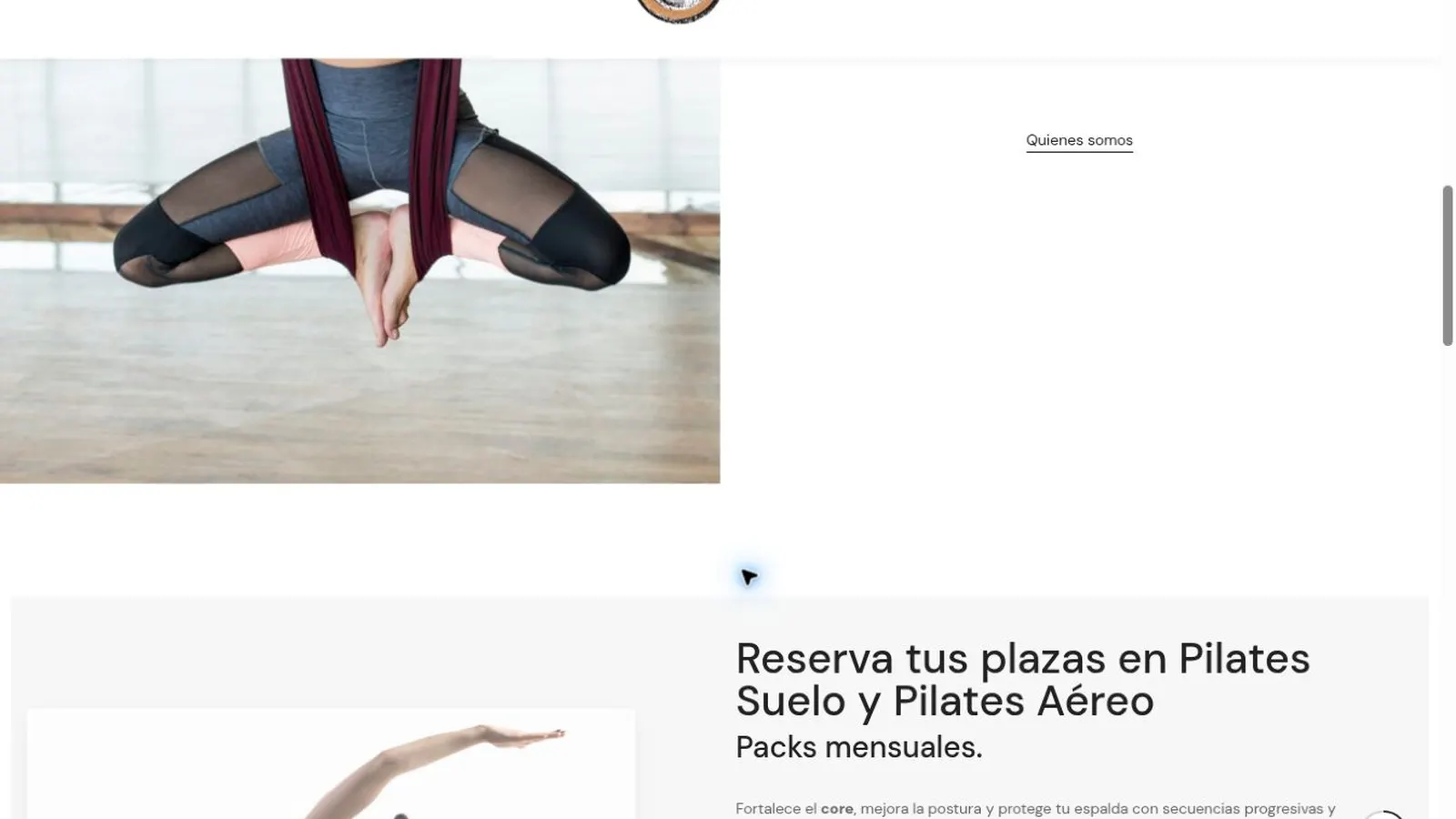 Pilates Cobisa — imagen 3 del proyecto realizado por A10web
