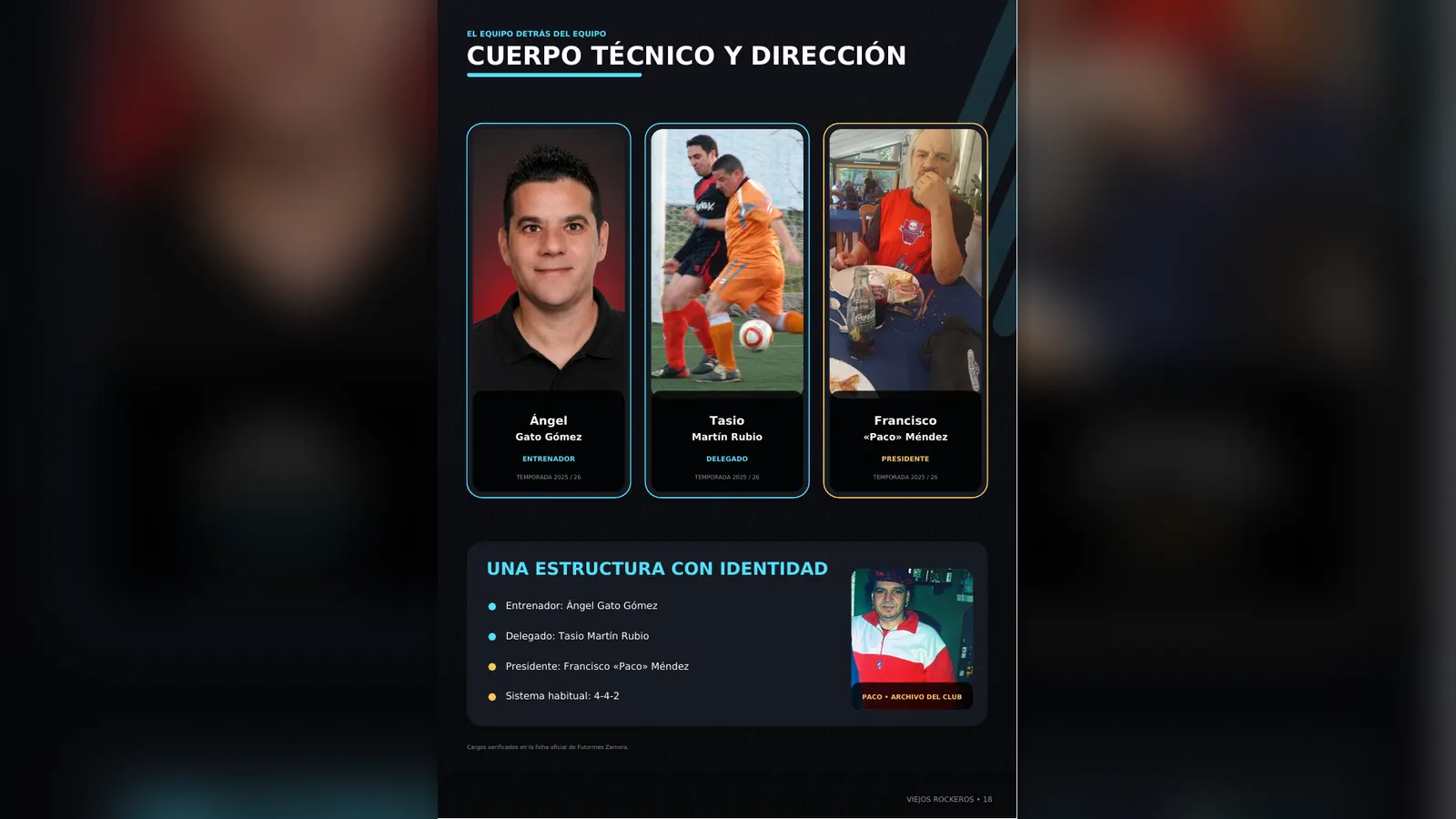 Viejos Rockeros de Zamora — imagen 6 del proyecto realizado por A10web