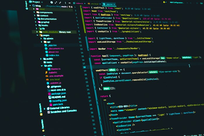Editor de código con desarrollo React, A10web